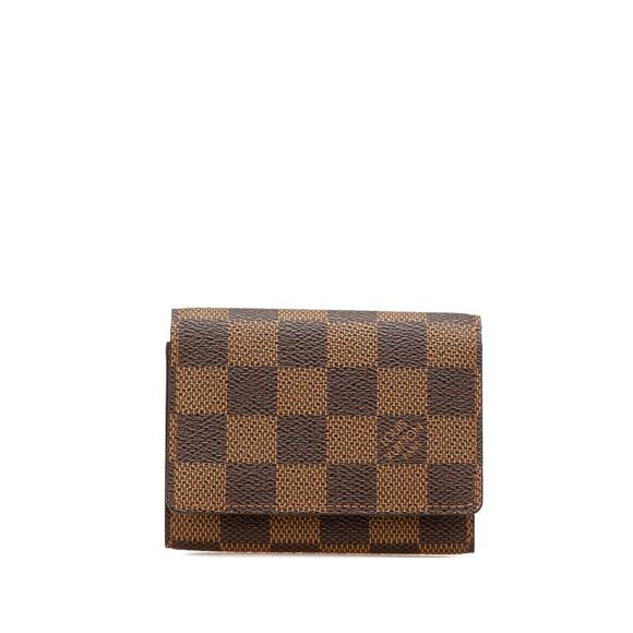Pre Loved louis vuitton Women Brown Card Holders - Picture 1 of 8